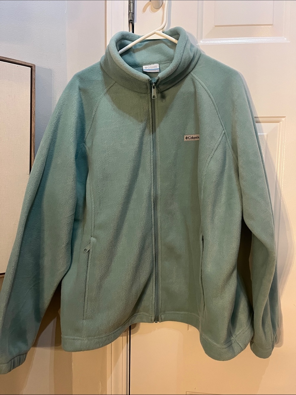Columbia Women's light Green Full-Zip Fleece Jacket